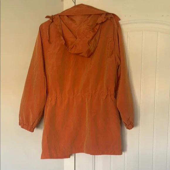 Orange Hooded Jacket